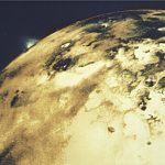 [18] Io Massive Volcano On Horizon Debris To 100 Miles Ht
