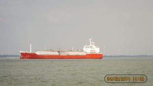 [28] Gas Carrier At Anchor