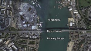 Itchen Ferry And Bridge