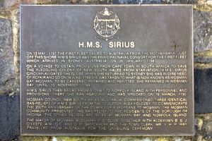 [24] 0921 HMS Sirius Plaque