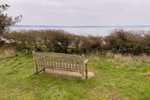 The family have given permission for the "memorial" bench to be moved a short distance