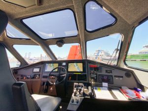Pilot Boat cockpit