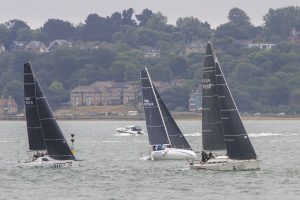 [14] IRC3 Yachts: Sunfast 3300s GBR927R “ESR On Atomic” And GBR6779R “Kestrel” With GBR960R First 35 “Hot Rats” (DSC05704)