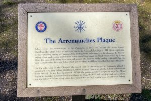 [13] About the Arromanches Plaque