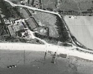 Detail from Historic England Photograph:  raf_3g_tud_uk_163_vp2_5181  taken in April 1946 and enhanced using photoshop