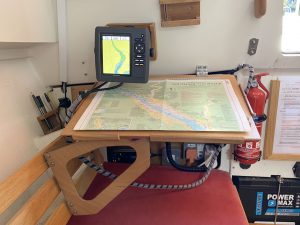 Interior 5 Starboard Aft Corner With Chart Table IMG 7271